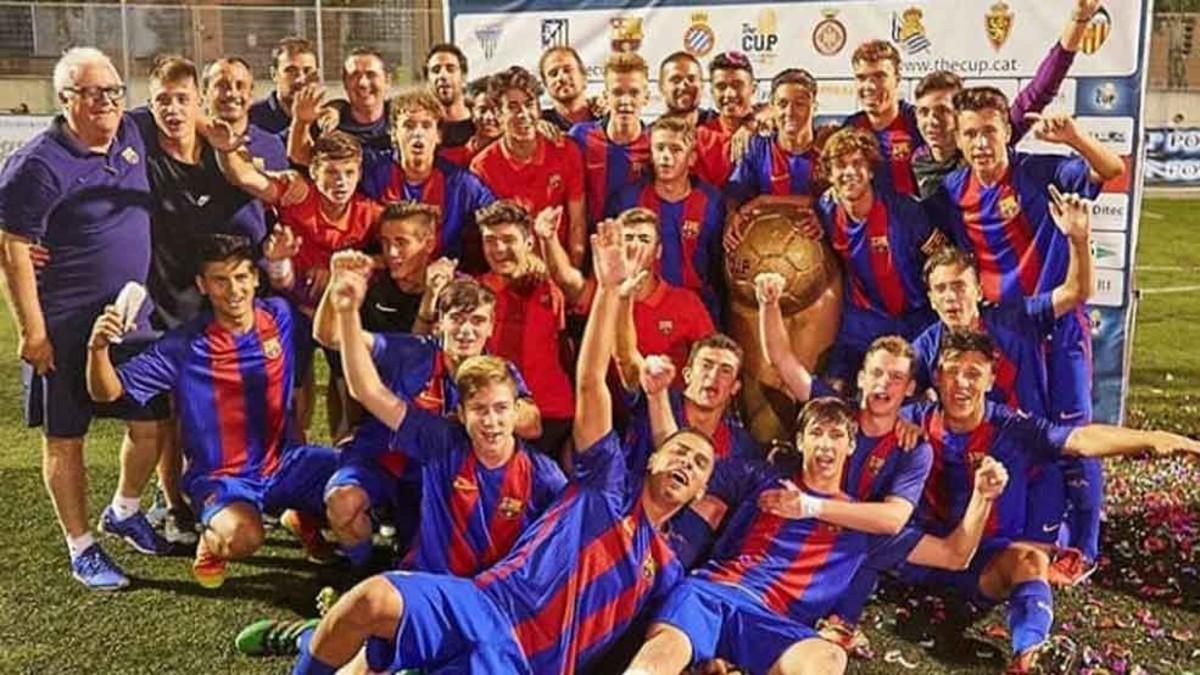 El FC Barcelona fue el campeón en la primera edición del trofeo The Cup