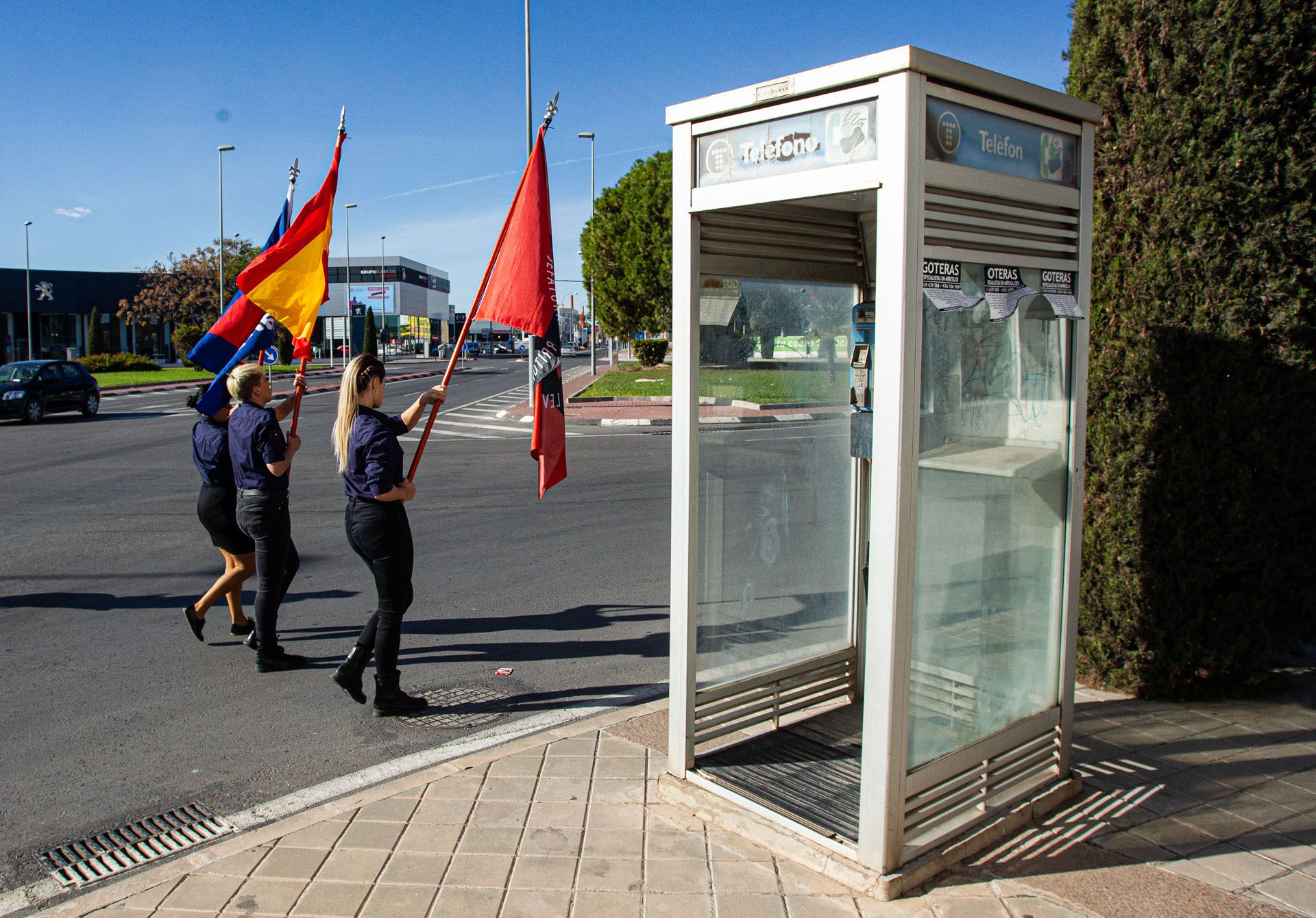 La Falange realiza su homenaje a Primo de Rivera en Alicante