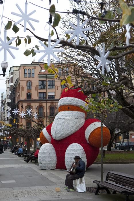 Luces de Navidad en Gijón