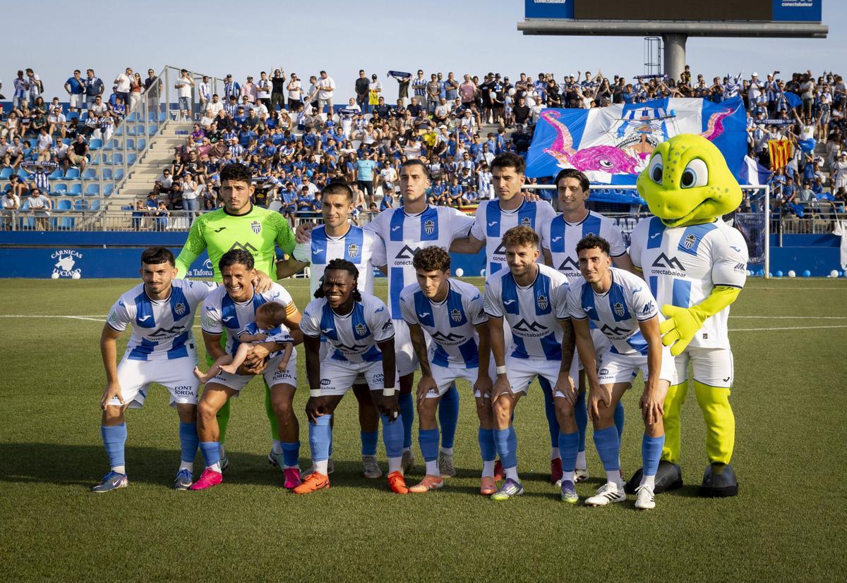 El Atlético Baleares - Real Jaén en imágenes