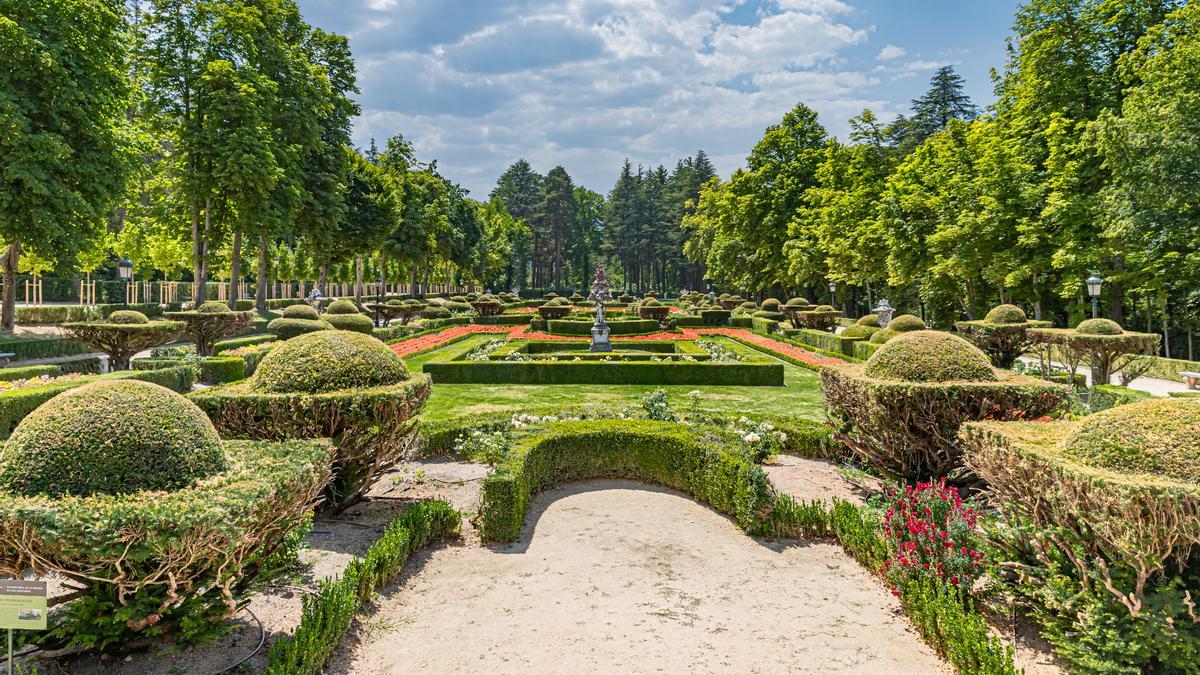 Los jardines del Palacio de La Granja de San Ildefonso