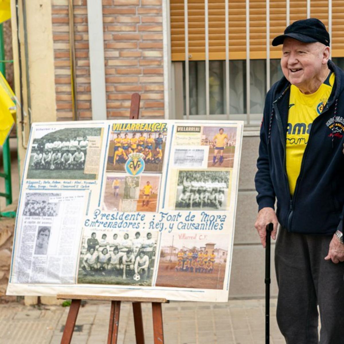 Emotivo acto de inauguración de la Peña Al Groc del Villarreal CF.