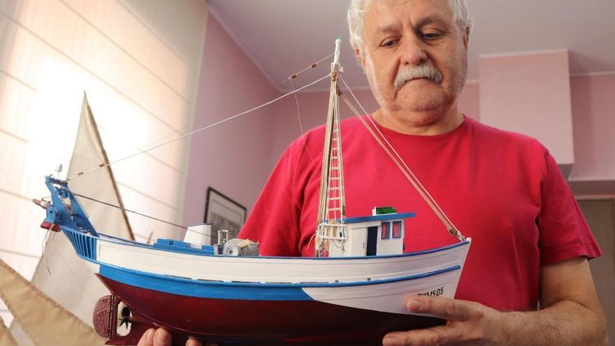 Maqueta barco tecnología