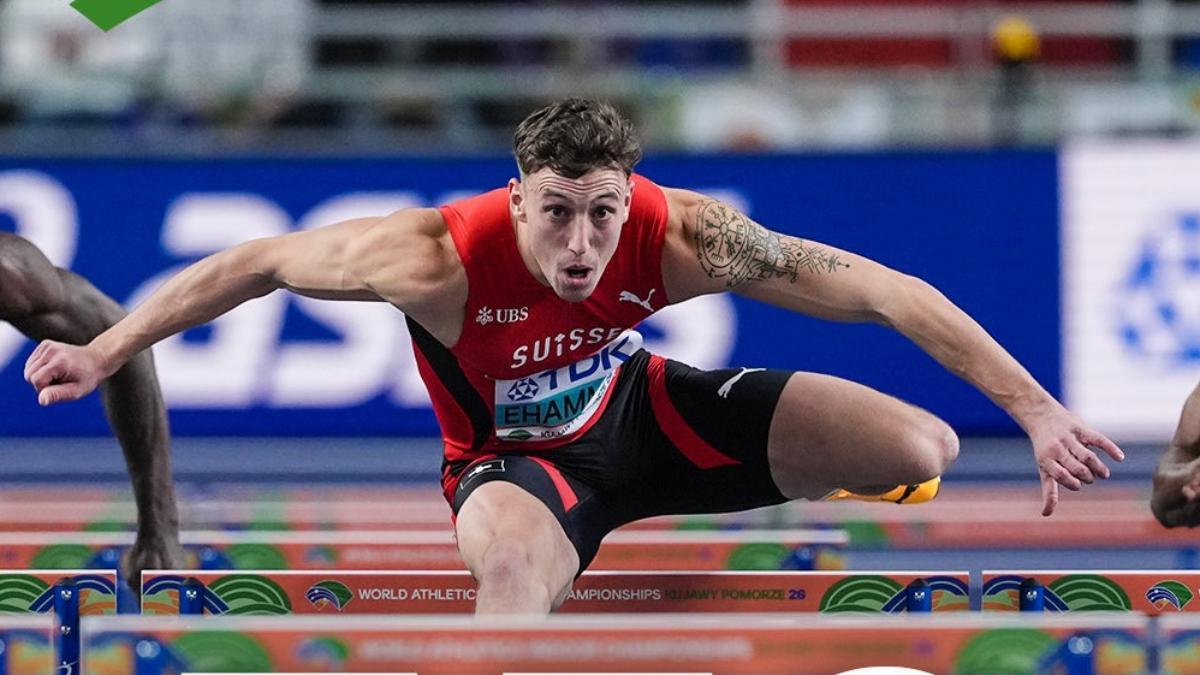 Simon Ehammer va camino del récord del mundo