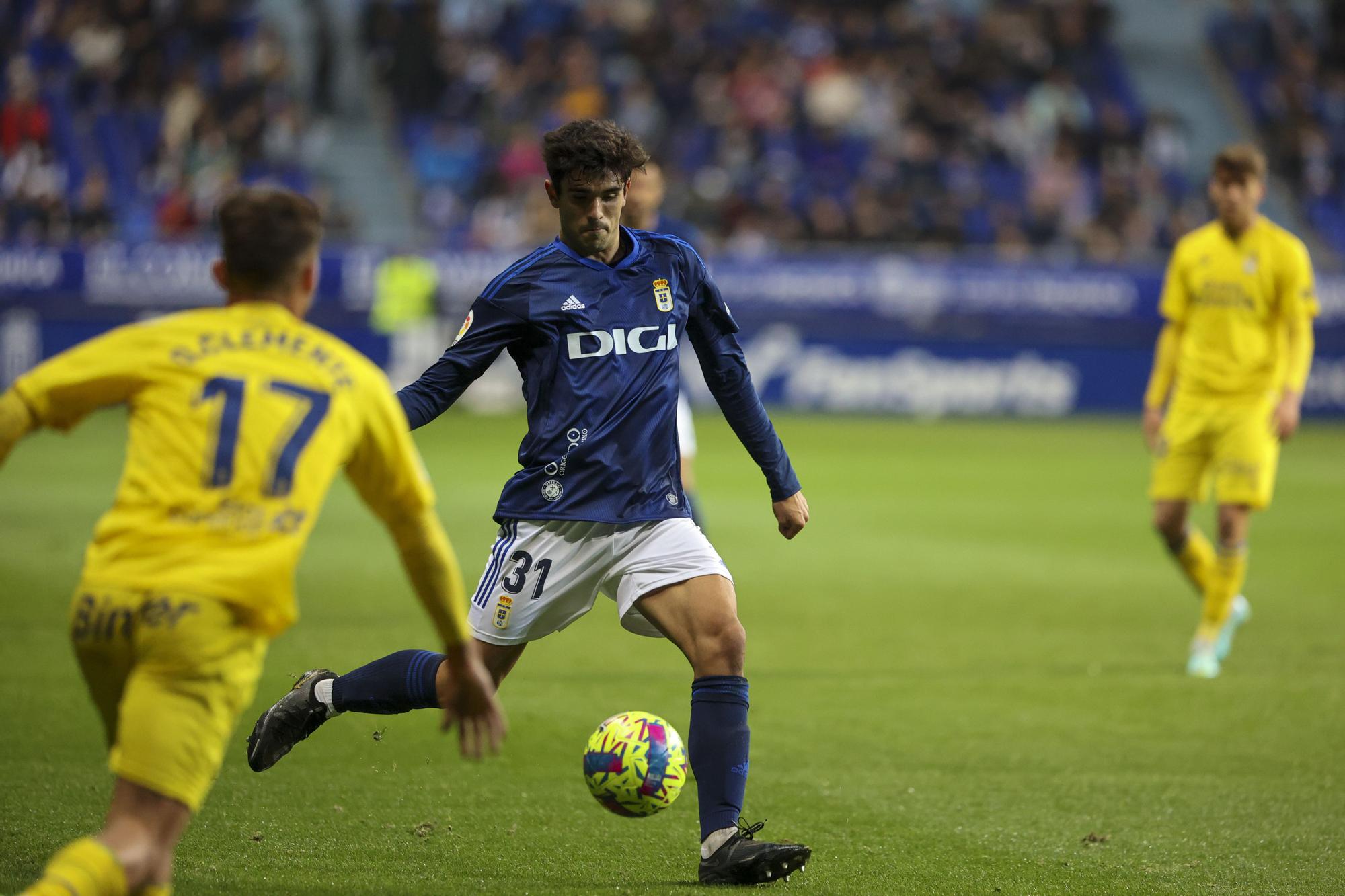 En imágenes: así fue el empate entre Real Oviedo y Las Palmas