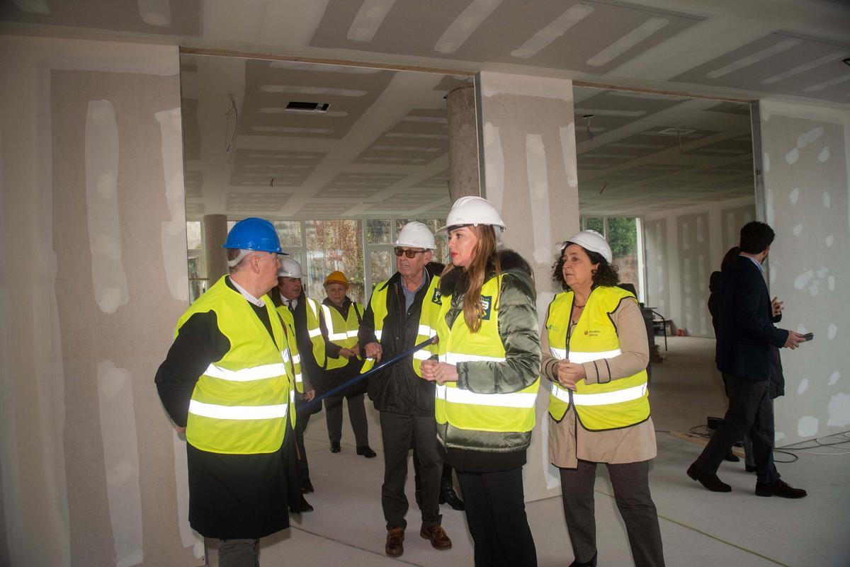 Visita institucional a la nueva sede de Adaceco en Eirís