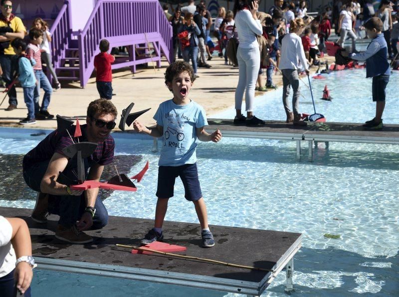 Inauguración de Río y Juego, espacio infantil de las fiestas