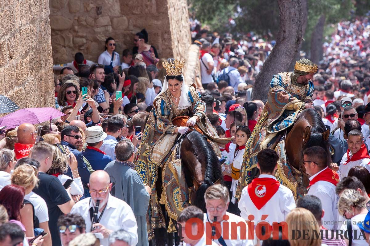 Moros y Cristianos en la mañana del día dos en Caravaca