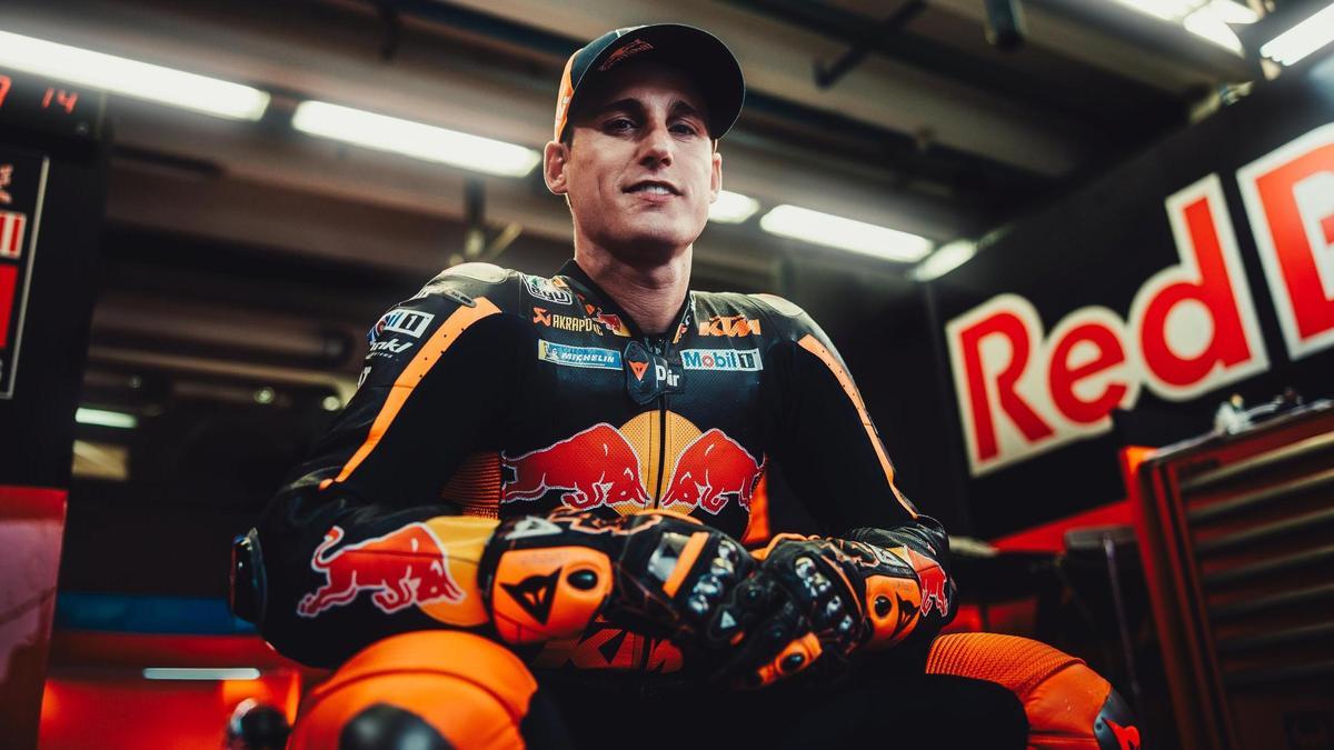Pol Espargaro, vestido de KTM.