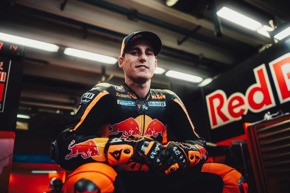 Pol Espargaro, vestido de KTM.