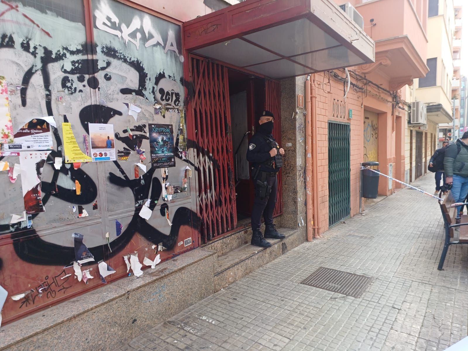 Gran operación policial contra un grupo juvenil violento  en Palma