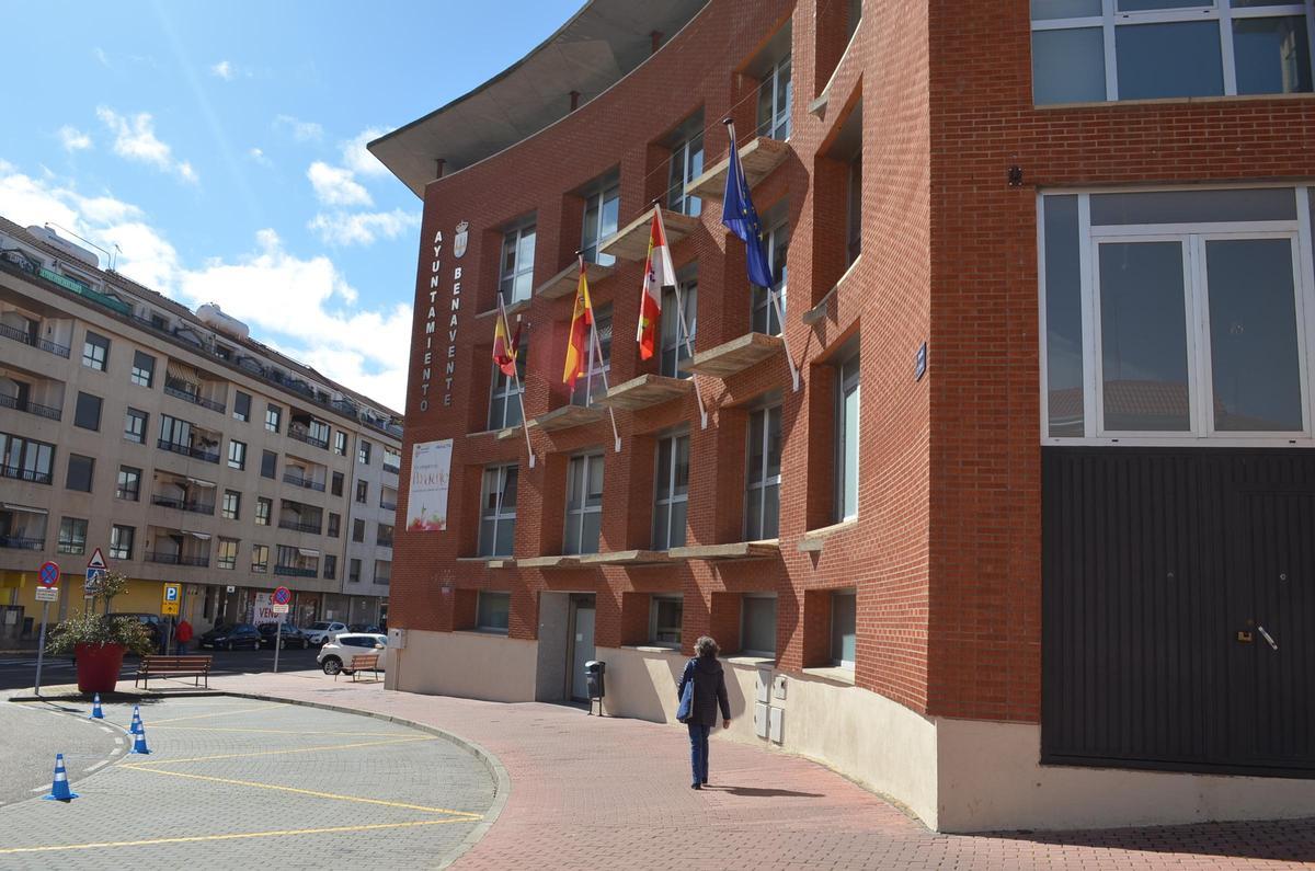 Sede administrativa del Ayuntamiento de Benavente, en el Ferial.
