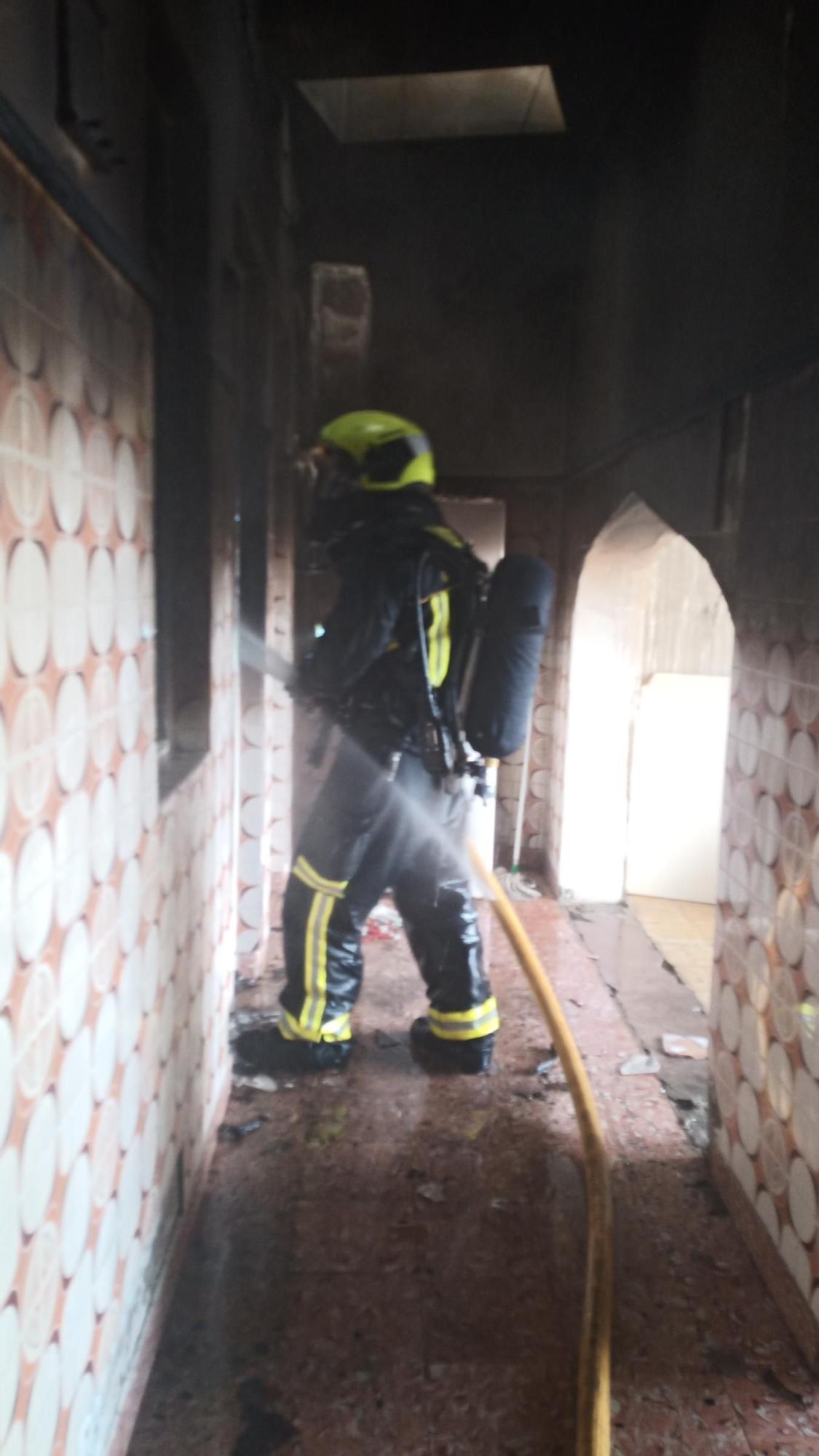 Sofocado un incendio en una vivienda de Agüimes