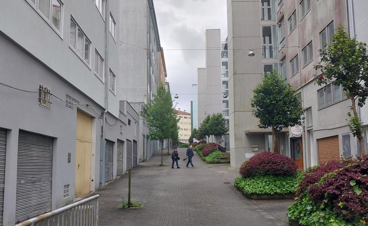 Rúa Rianxo, en Vista Alegre
