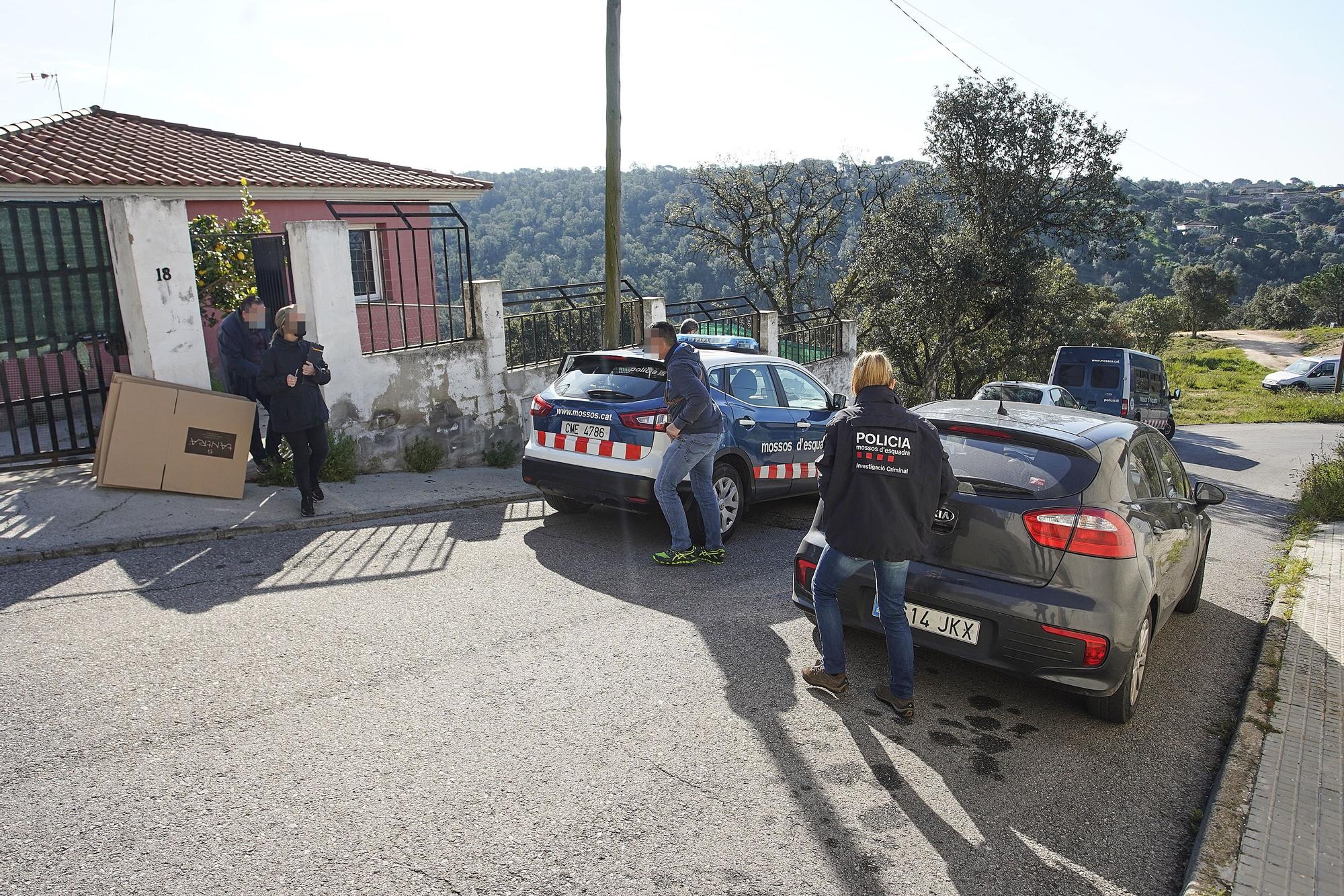 Operació antidroga a Maçanet de la Selva