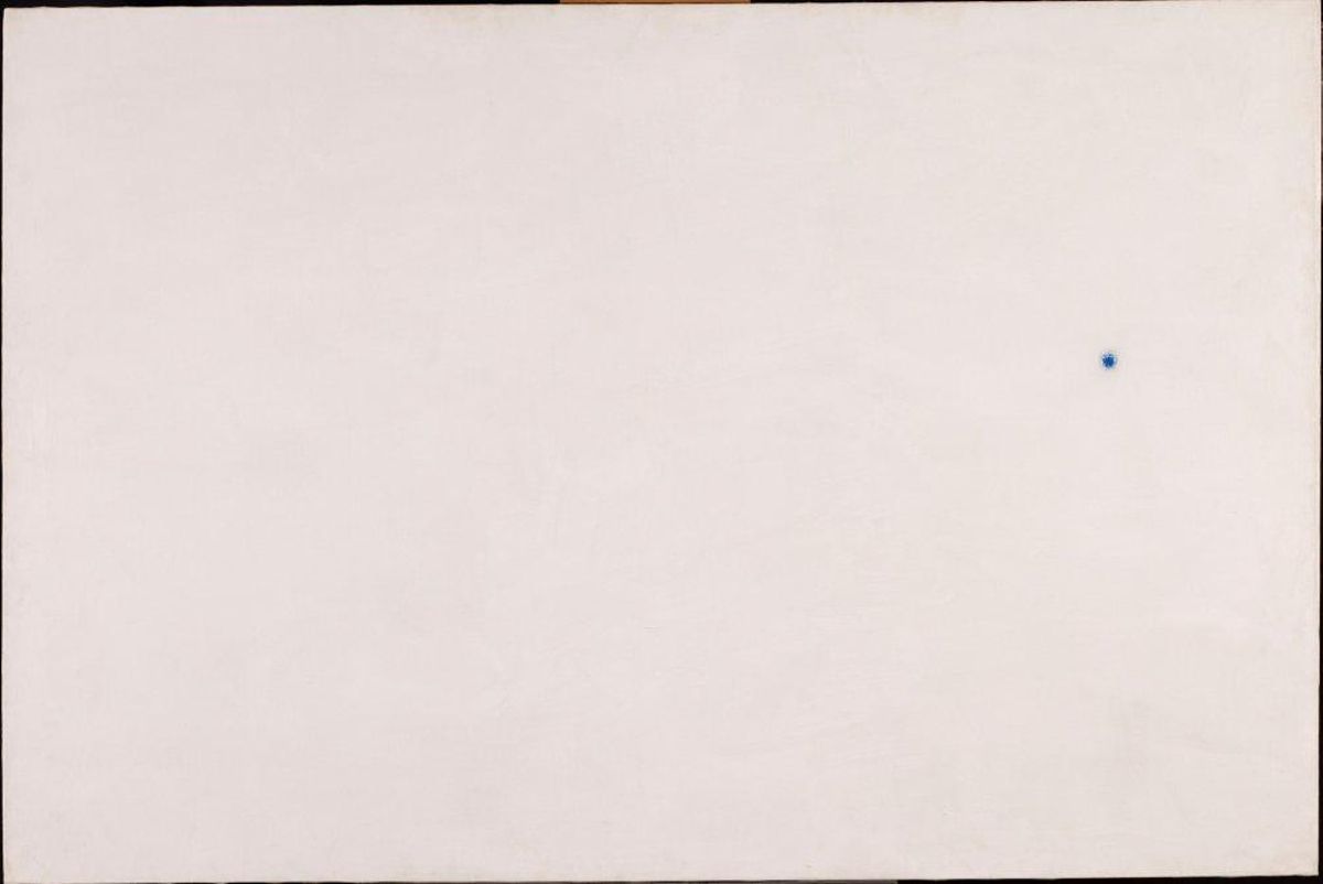 'Paisaje' (1968), la obra con la que Miró exploró el vacío a la manera del bubismo zen