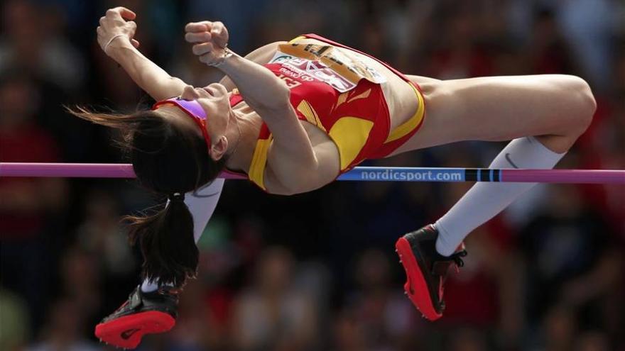 Ruth Beitia, medalla de oro en salto de altura de los Europeos de Zúrich