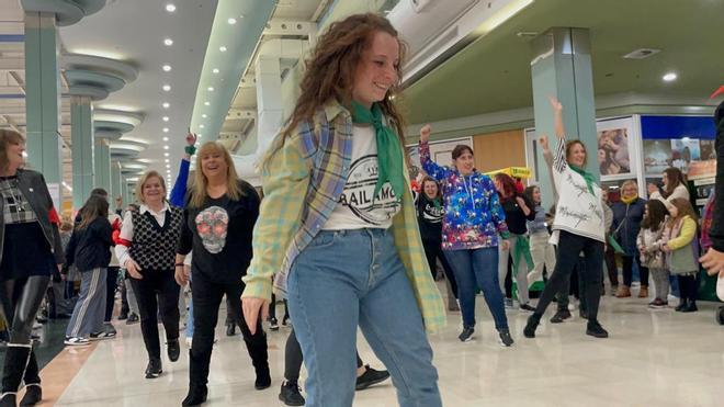 Un "flashmob" contra el cáncer