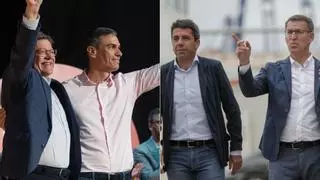 Los candidatos autonómicos superan en puntuación a los líderes nacionales de sus partidos