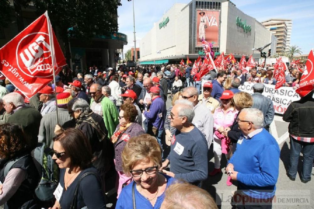 Manifestación del 1 de mayo en Murcia