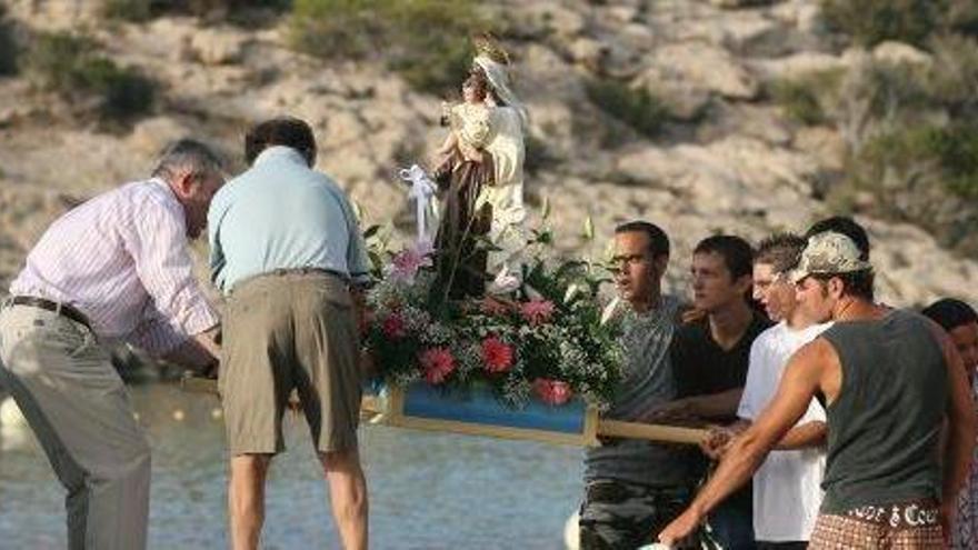 Imagen de archivo de las fiestas de la Virgen del Carmen.