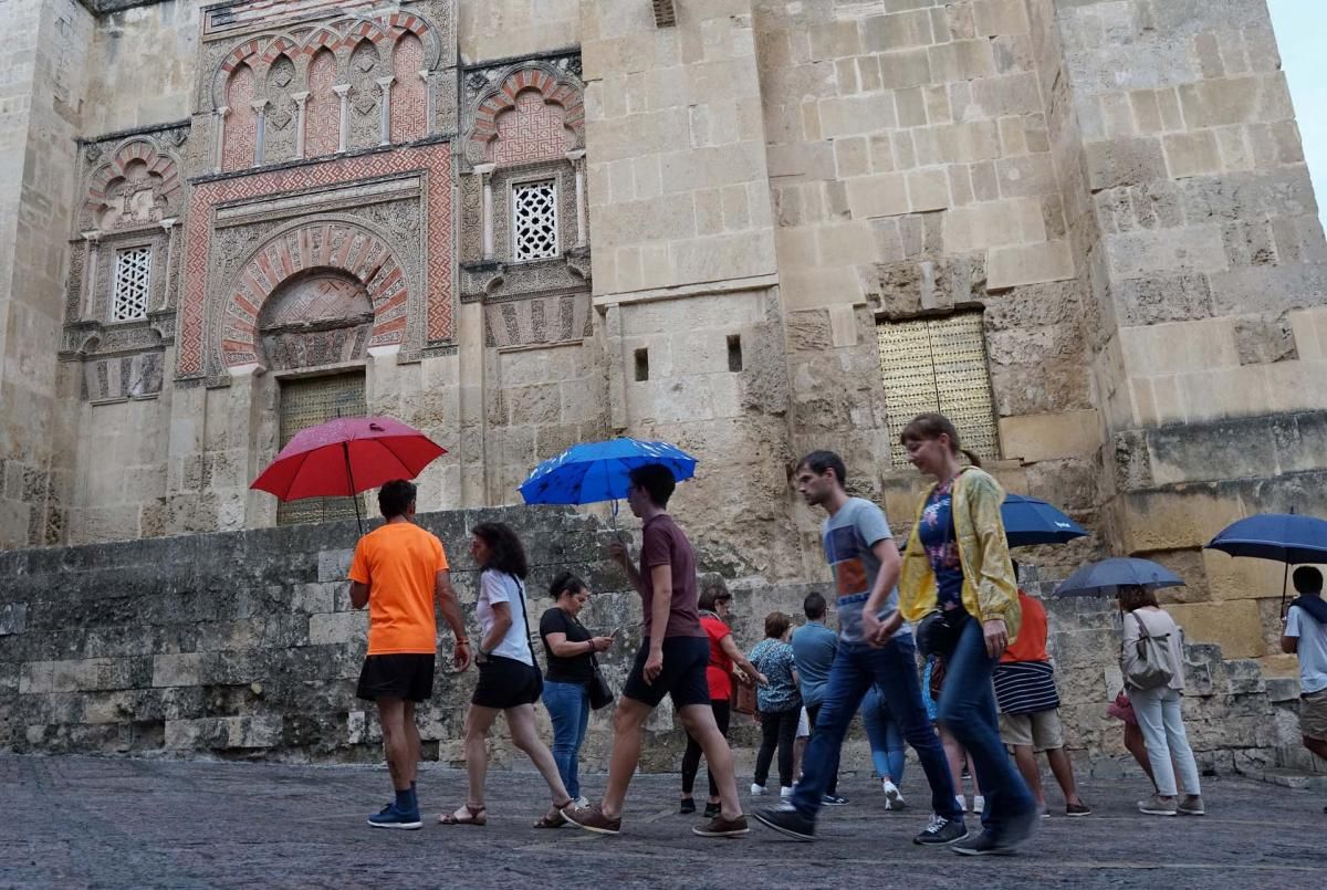 Llegan las primeras lluvias a Córdoba tras 123 días sin llover.