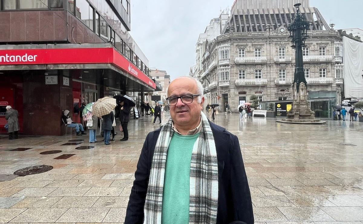 Anan Abdalah, médico palestino en Vigo.