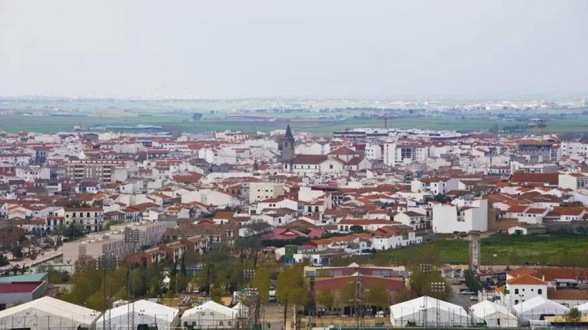 Vista panorámica del casco urbano de Pozoblanco.
