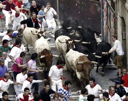 Los toros de Victoriano del Río ha protagonizado la carrera más rápida.