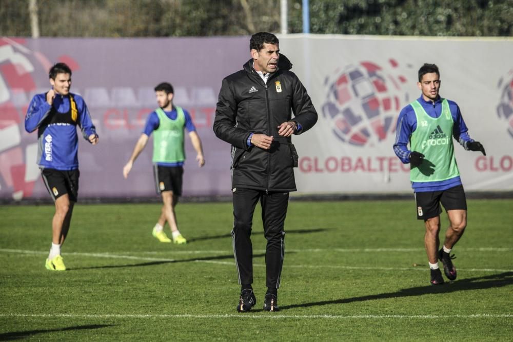 Entrenamiento del Real Oviedo