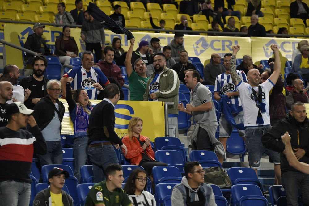 Así se celebró el gol de Domingos al Las Palmas