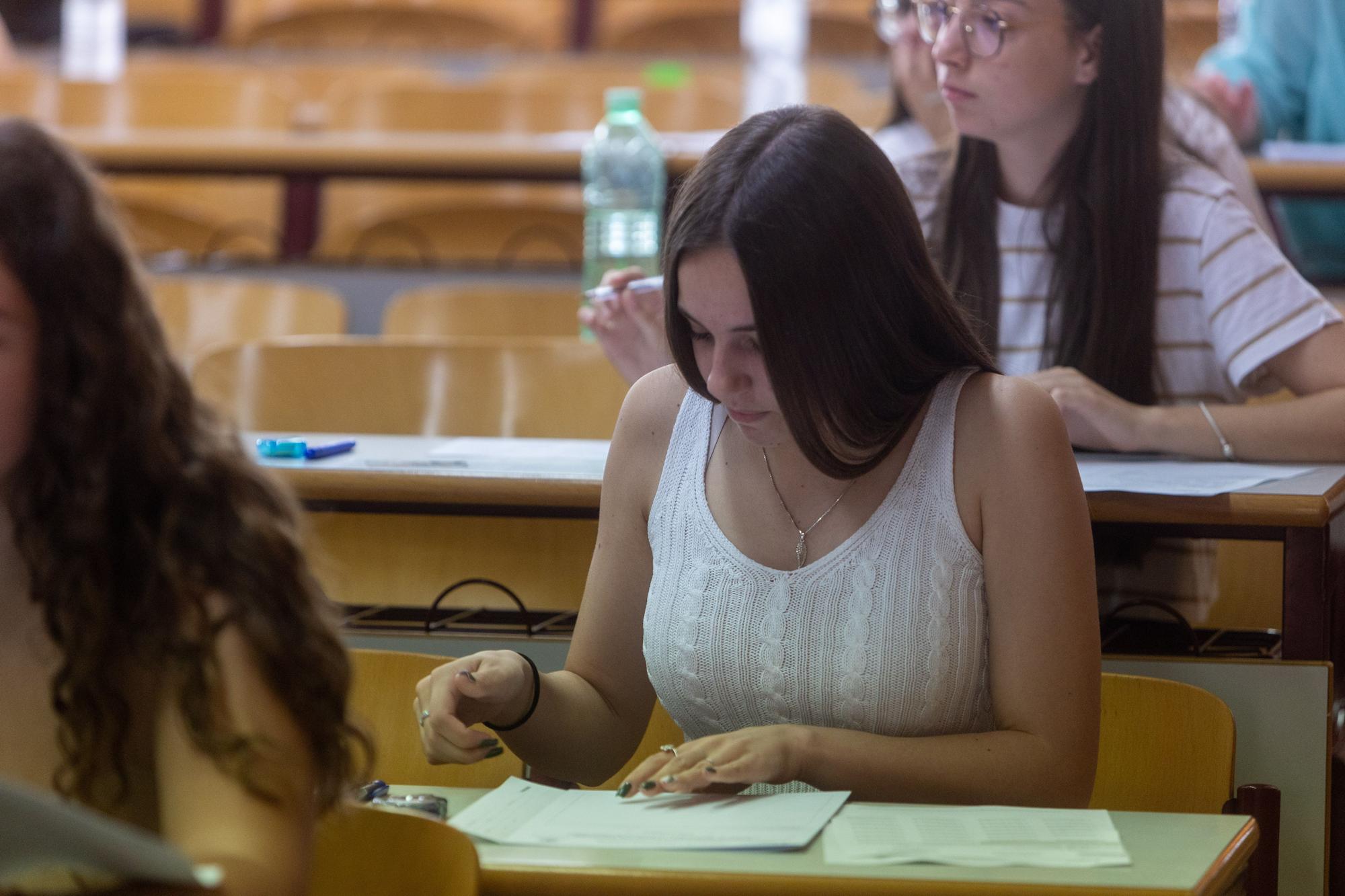 Primer día de Selectividad en la Universidad de Alicante