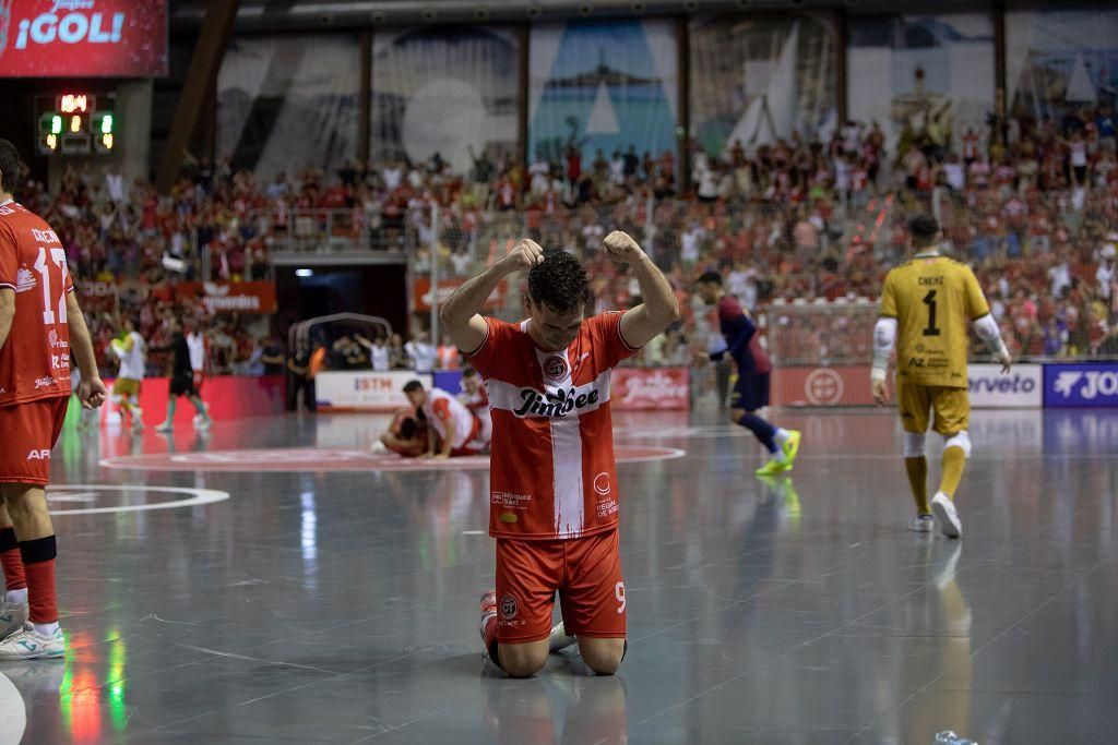 El Jimbee Cartagena celebra su segunda luga consecutiva