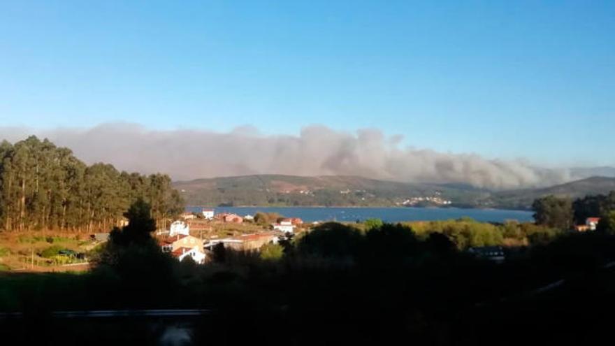 Incendios en Galicia: 5 fuegos activos en marzo en A Coruña