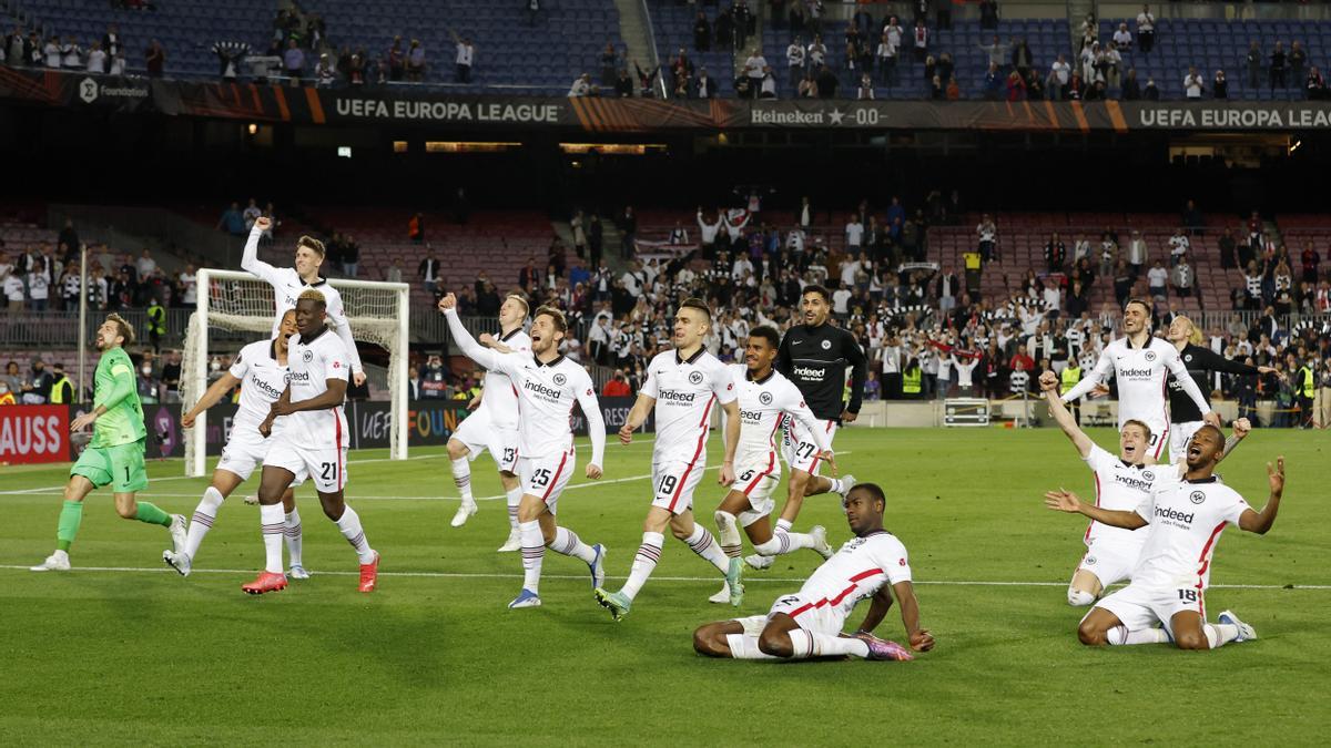 Europa League - Quarter Final - Second Leg - FC Barcelona v Eintracht Frankfurt