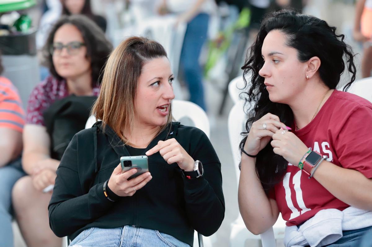 FOTOS: El Palmar sigue en directo la victoria de Alcaraz