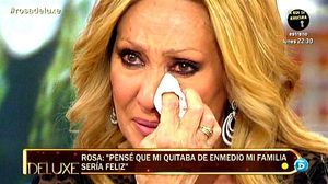 Rosa Benito relata el seu intent de suïcidi en el ’Deluxe’ (Tele 5).