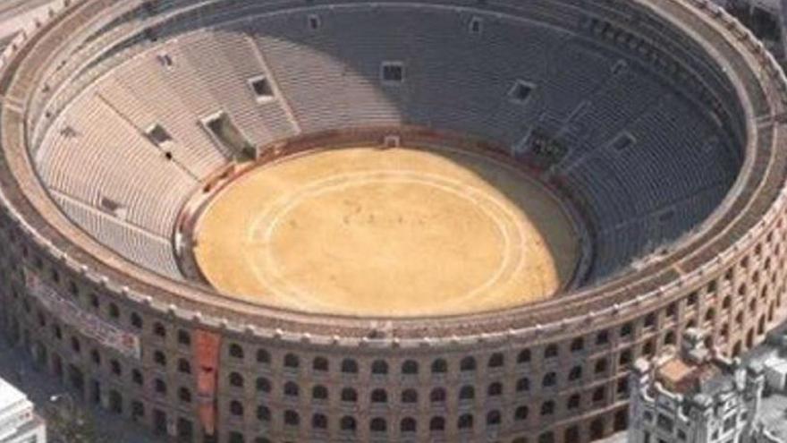 La plaza de toros de Valencia, sede propuesta para la eliminatoria de cuartos de la Copa Davis