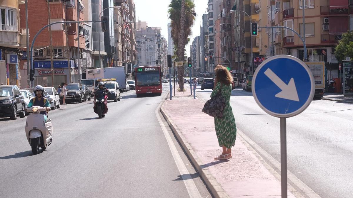 El bipartito pretende que la avenida Aguilera pase a tener seis carriles de circulación, manteniendo aceras estrechas