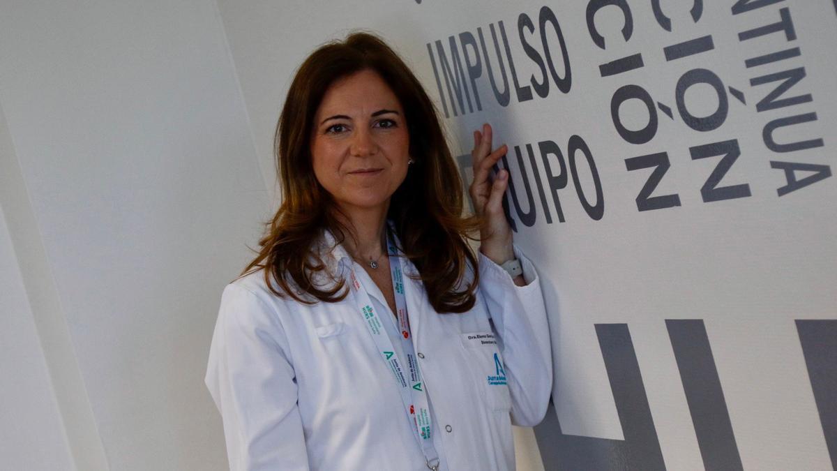 Elena García, directora médica del hospital Reina Sofía