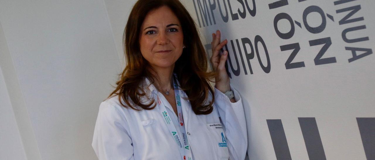 Elena García, directora médica del hospital Reina Sofía