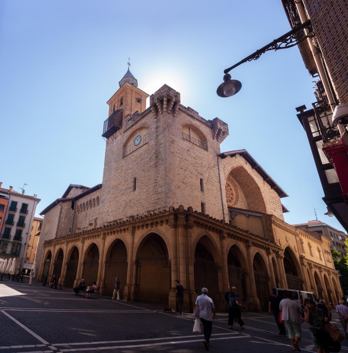 La Iglesia de San Nicolás en Pamplona