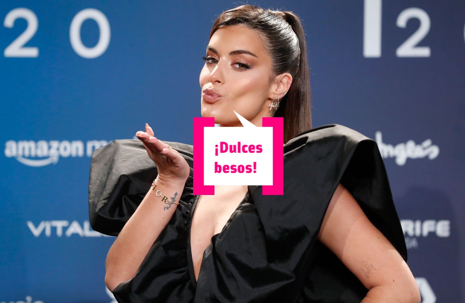 Dulceida en el photocall de LOS40 Music Awards 2020