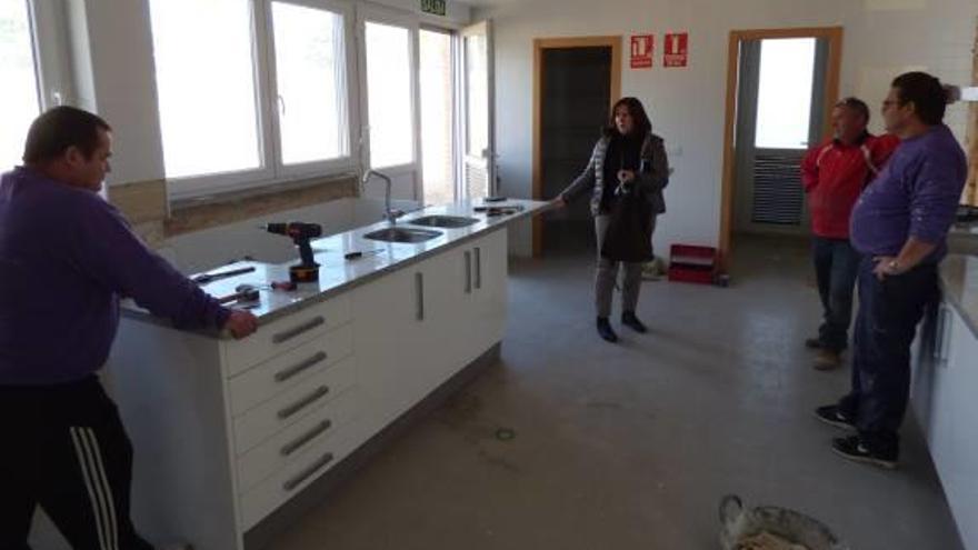 Inician las últimas obras para la apertura de la residencia de discapacitados de Ontinyent