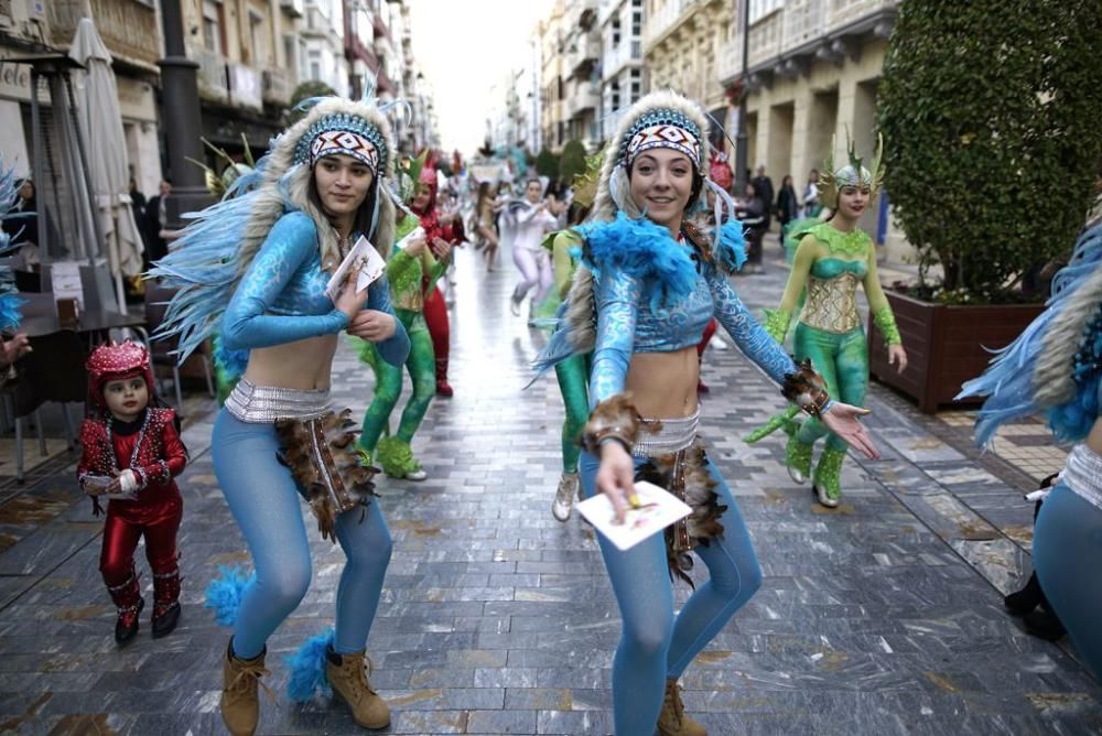 Primer pasacalles del Carnaval de Cartagena 2020
