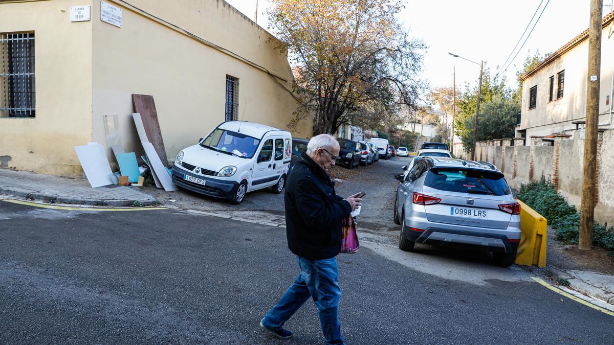 La calle Fernán Caballero, en Barcelona, que se propone cambiar por el nombre real tras el seudónimo, Cecilia Böhl.