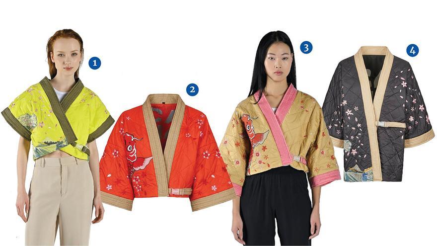 Arrasa esta primavera con la colección nipona de kimonos de Canadian Classics