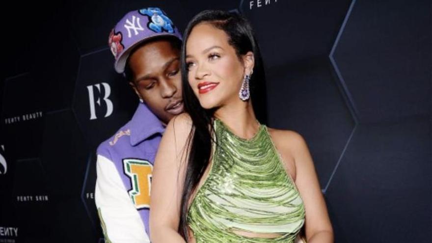 Rihanna y su pareja A$AP Rocky