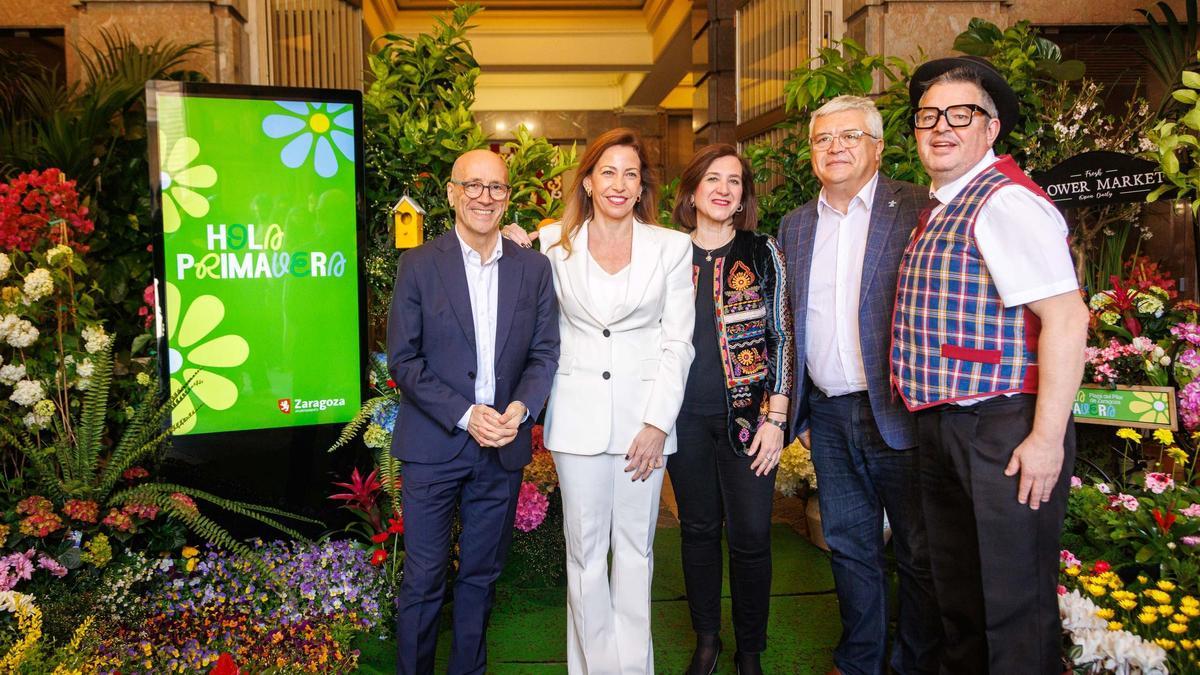 ‘Hola Primavera’ se presentó esta semana con la presencia de la alcaldesa de Zaragoza, Natalia Chueca, y otras autoridades