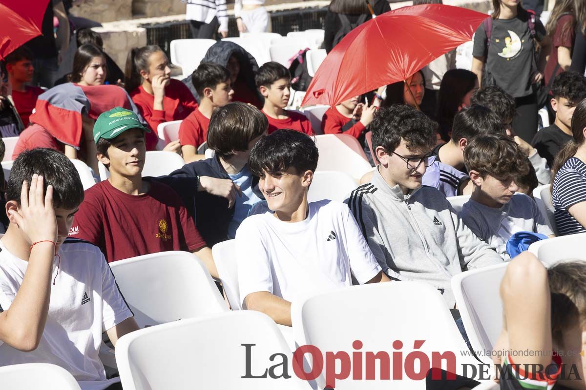 Peregrinación de alumnos de Religión de Secundaria y Bachillerato a Caravaca